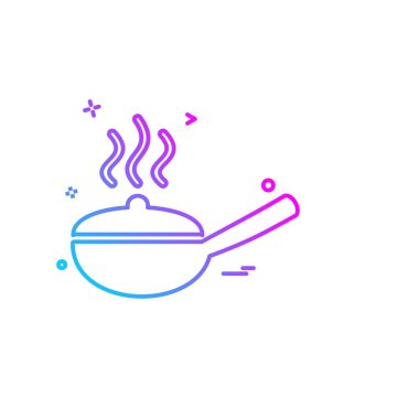 Mutfak simgesi tasarım vektörü 