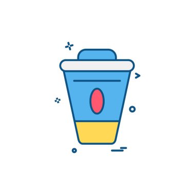 Gıda simge tasarlamak vektör