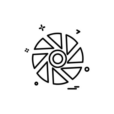 Deklanşör tasarım vektörü