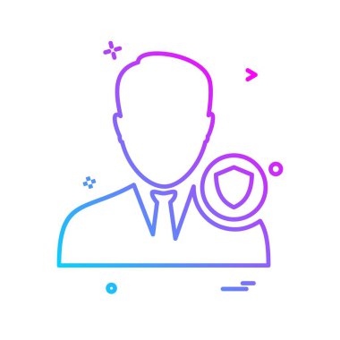 Avatar simge tasarlamak vektör