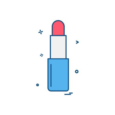 Ruj düz simge vektör çizim 