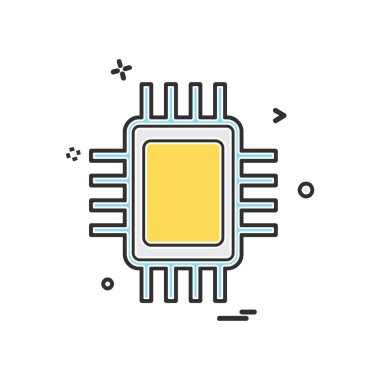 IC simge tasarlamak vektör