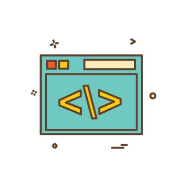 Web sitesi düzenleme simgesi tasarım vektörü
