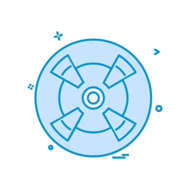 Taraftar simgesi tasarım vektörü