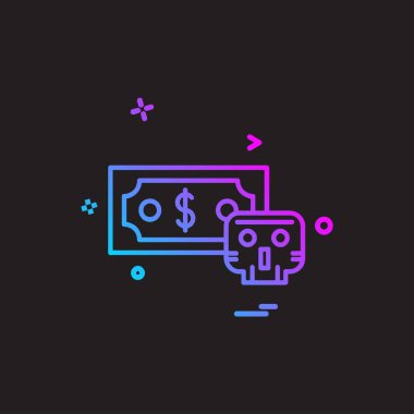 Siber güvenlik simge tasarlamak vektör