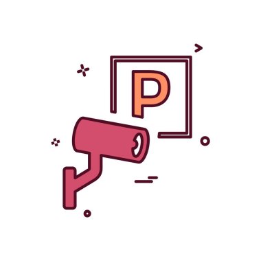 Seyahat simgesi tasarım vektörü