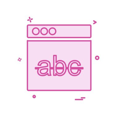 Web düzeni simge tasarım vektörü