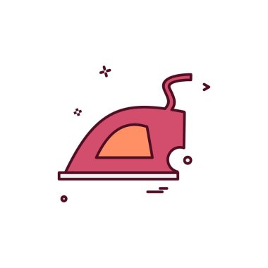 Ev mobilyası ikon tasarım vektörü 