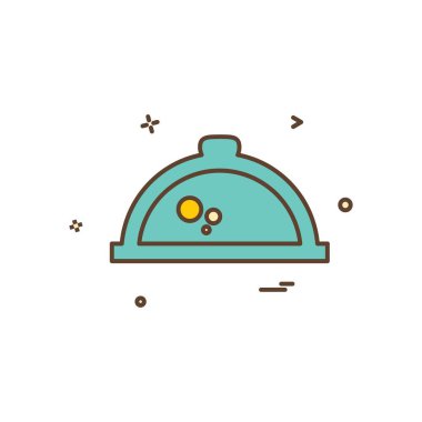 Hot pot simge tasarım vektörü