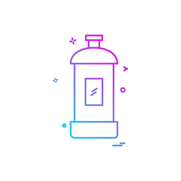 Spray Icono Diseño Vector — Archivo Imágenes Vectoriales