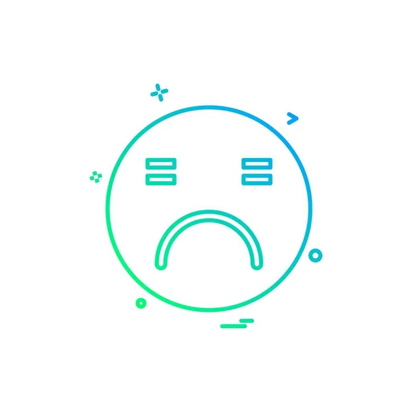 Emoji Symbole Design Vektor — Stockvektor