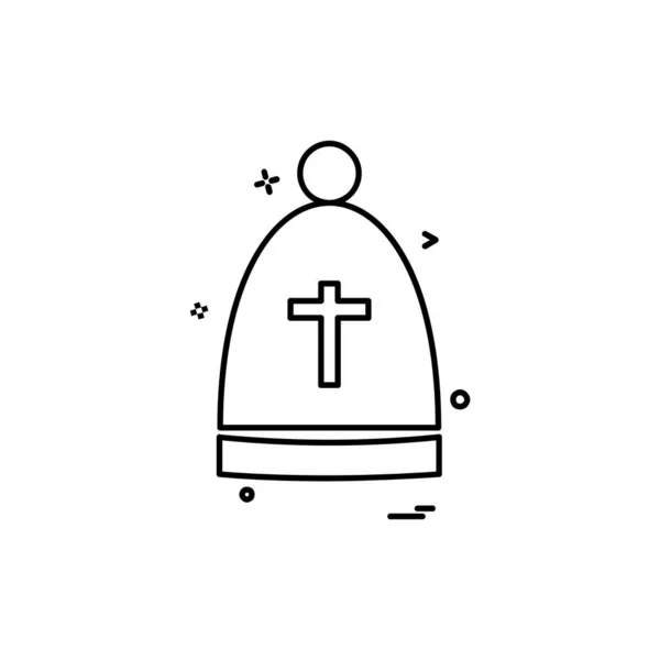 Christian Icon Design Vector — Stock Vector