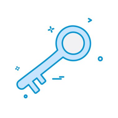 Simge tasarlamak vektör kilitli