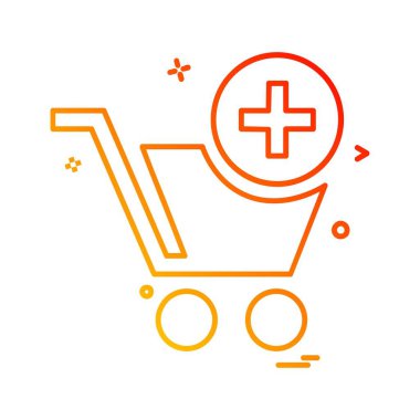 Alışveriş simge tasarlamak vektör 