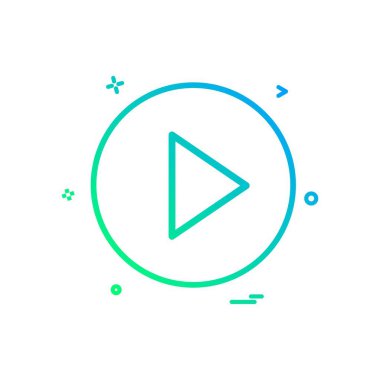 simge vektör tasarımı oyna 