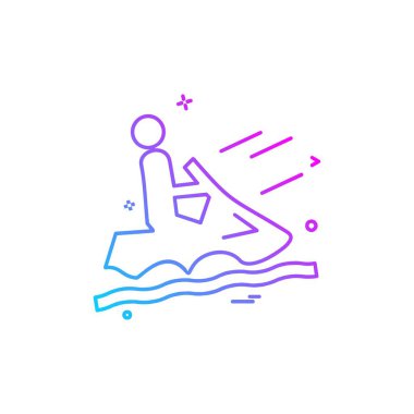 Gemi sürme simge tasarlamak vektör