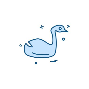 Hayvanlar simge tasarım vektörü