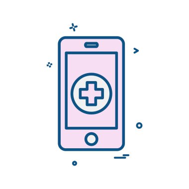 Sağlık simgesi tasarım vektörü 