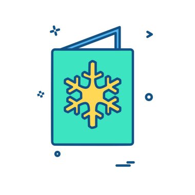 Noel simgesi tasarım vektörü