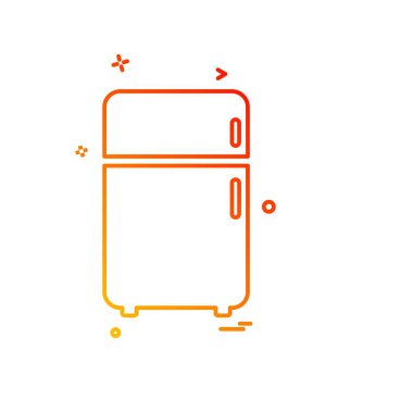 Mutfak simgesi tasarım vektörü 