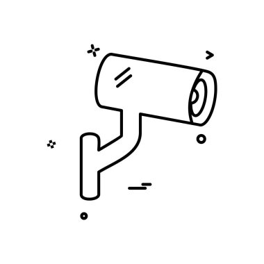 Kamera simgesi tasarım vektörü