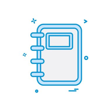 Belge simgesi tasarım vektörü