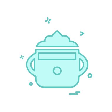 Kap simgesi tasarım vektörü