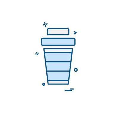 Gıda simgesi tasarım vektörü