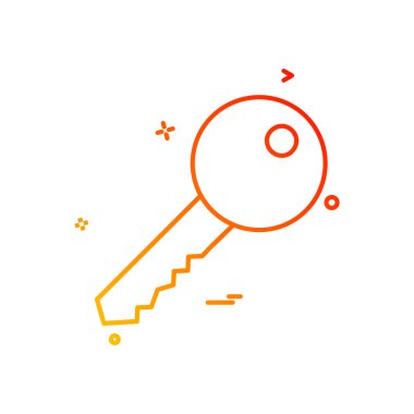 tuş kilidi simge vektör tasarımı 