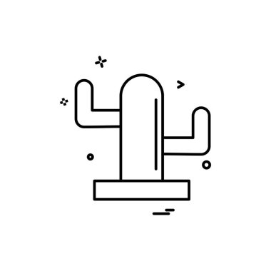 Ağaç simgesi tasarım vektörü