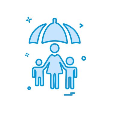 Hasta simgesi tasarım vektörü