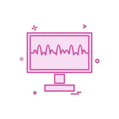 Bilgisayar simgesi tasarım vektörü