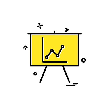 İş grafik simge tasarlamak vektör