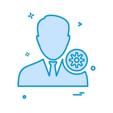 Avatar simge tasarlamak vektör