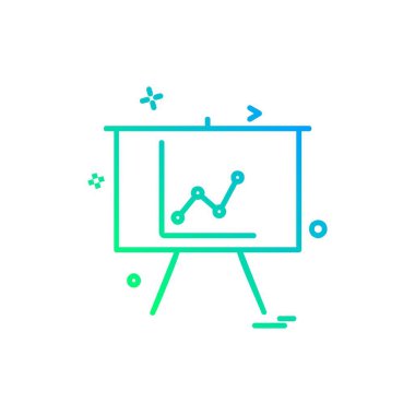Grafik simge vektör beyaz arka plan üzerinde