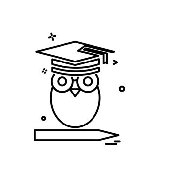 Okul simgesi tasarım vektörü 