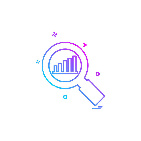 Search icon design vector illustration