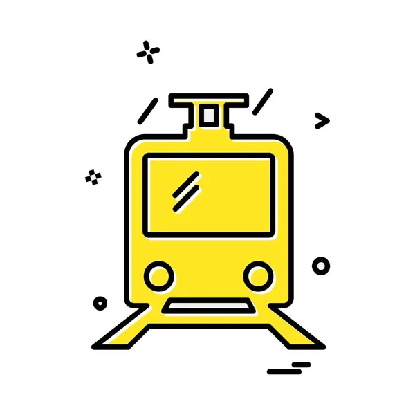 Icono Transporte Diseño Vector — Archivo Imágenes Vectoriales