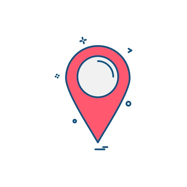 Navigation Symbol Design Vektor Illustration — Stockvektor