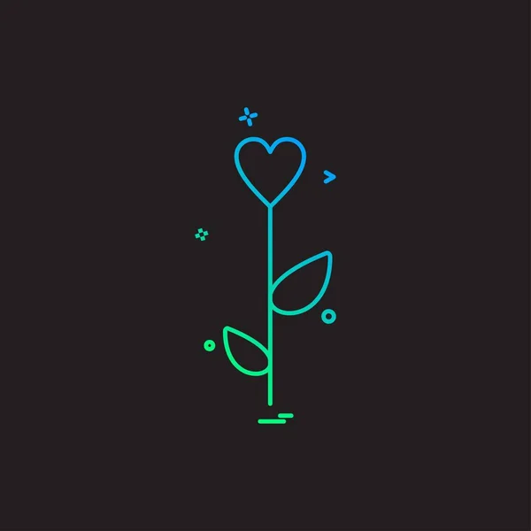 Дизайн Іконок Серця Векторні Ілюстрації Дня Святого Валентина — стоковий вектор