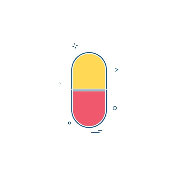 Diseño Icono Médico Ilustración Vectores Colores — Vector de stock