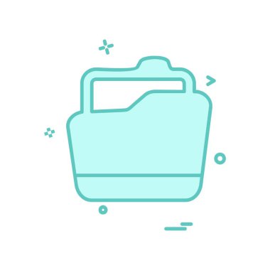 Dosya simgesi tasarım vektörü 