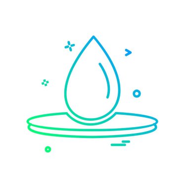 Tıbbi simge tasarım, renkli vektör çizim