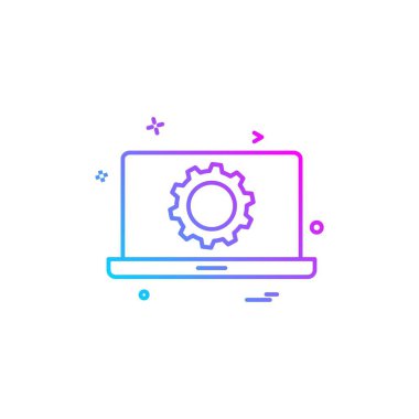 Araba atölyesi simge tasarım vektörü 