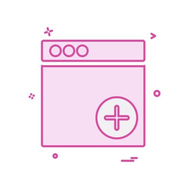 Web düzeni simge tasarım vektörü