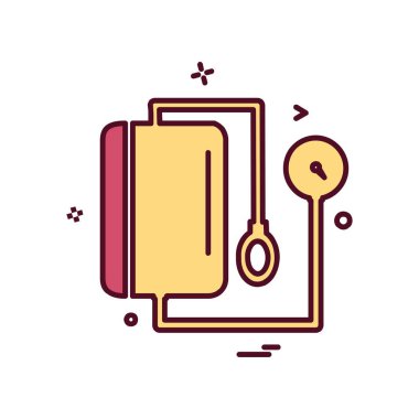 Tıbbi simge tasarım vektörü 