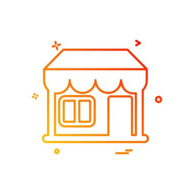 Alışveriş simge tasarlamak vektör 