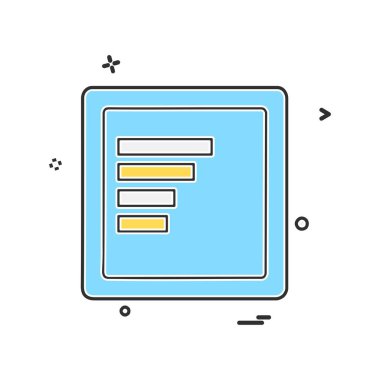 Dosya simgesi tasarım vektörü