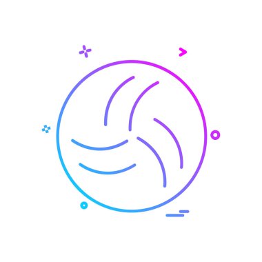 Topu simge tasarlamak vektör