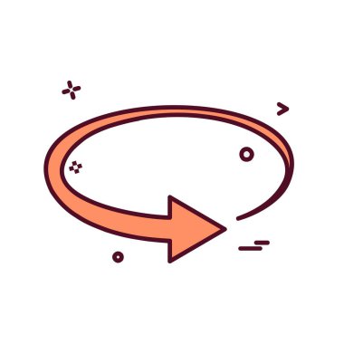 Simge tasarım vektörünü tazele